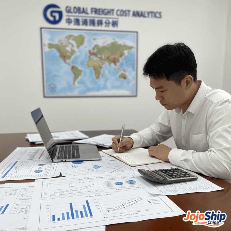 Freight forwarding cost comparison chart