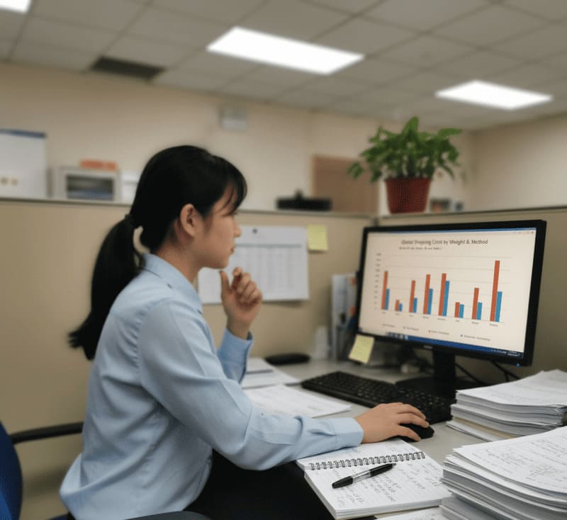 Comparison of shipping methods from China to USA