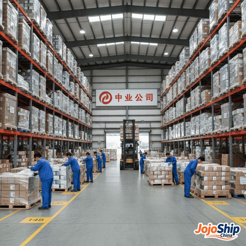 Freight forwarder warehouse in China