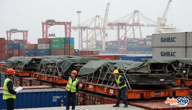 Different container types for heavy cargo